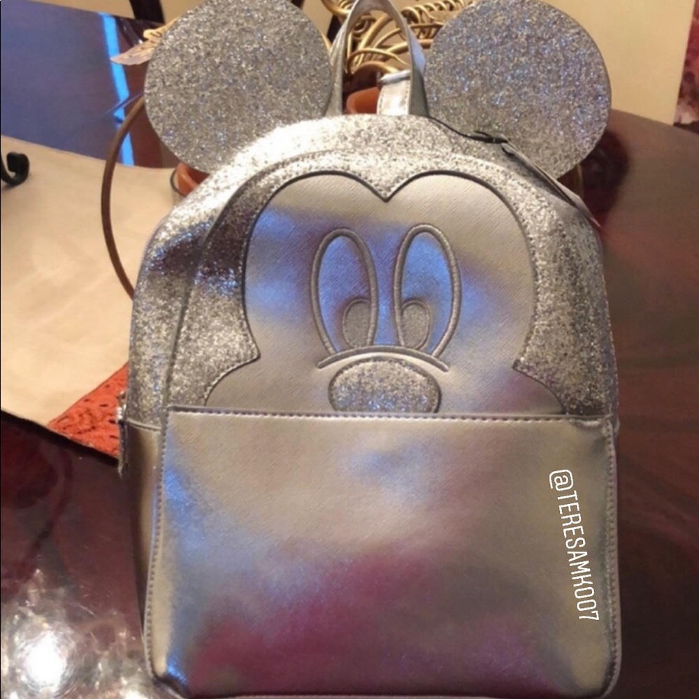 New Disney by Primark Mickey Glitter Backpack! - Picture 2 of 8